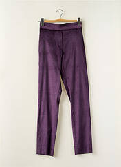 Pantalon droit violet ISLOW pour femme seconde vue