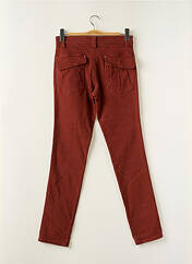 Pantalon slim marron MY PANTS pour femme seconde vue