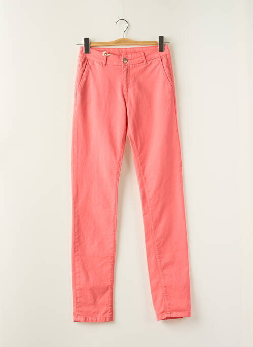 Pantalon chino rose ISLOW femme