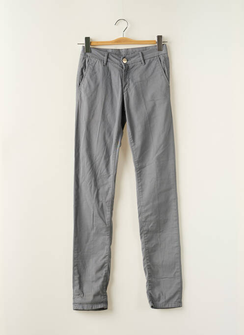 Pantalon chino gris ISLOW femme