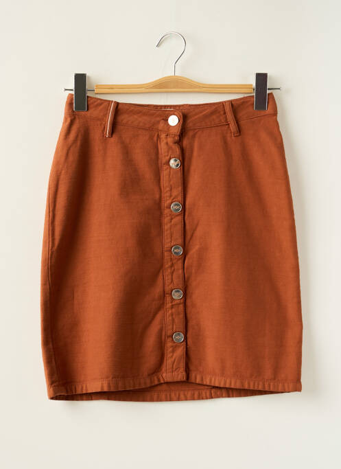 Jupe mi-longue marron ISLOW femme