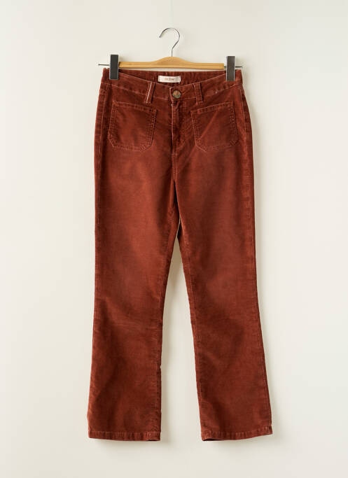 Pantalon 7/8 marron ISLOW pour femme