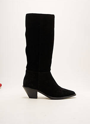 Bottes cubain talon de 4 à 6cm noir BA&SH femme