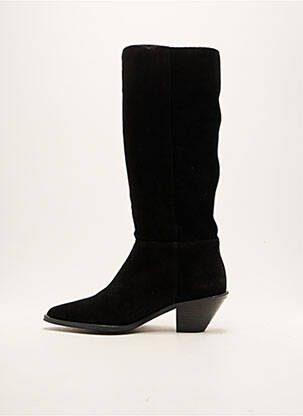 Bottes cubain talon de 4 à 6cm noir BA&SH femme