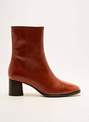 Bottines/Boots orange ANTHOLOGY pour femme