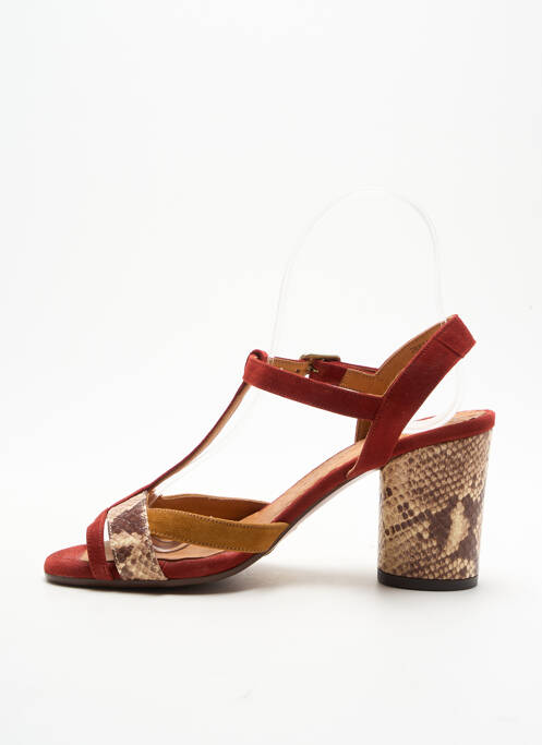 Sandales/Nu pieds rouge CHIE MIHARA pour femme
