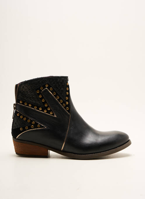 Bottines/Boots noir ALIWELL pour femme