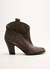 Bottines/Boots gris MELINE pour femme seconde vue