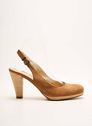 Sandales/Nu pieds marron GADEA pour femme