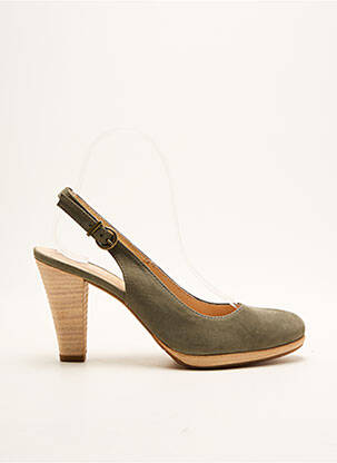 Sandales/Nu pieds vert GADEA pour femme