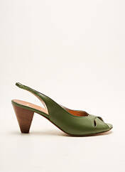 Sandales/Nu pieds vert NIMAL pour femme seconde vue