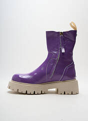 Bottines/Boots violet GIO+ pour femme seconde vue