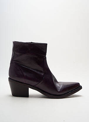 Bottines/Boots violet METAL JEAN'S pour femme