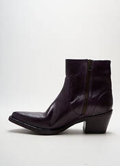 Bottines/Boots violet METAL JEAN'S pour femme seconde vue
