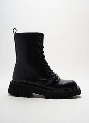 Bottines/Boots noir ELVIO ZANON pour femme