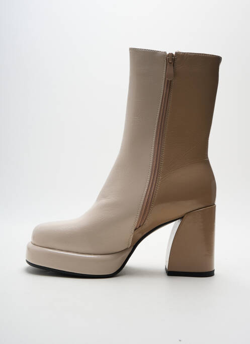 Bottines/Boots beige NOA HARMON pour femme