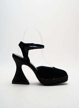 Sandales/Nu pieds noir NOA HARMON pour femme