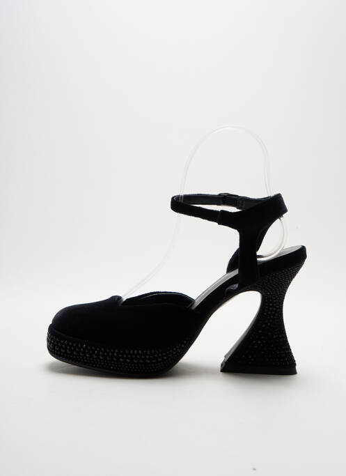 Sandales/Nu pieds noir NOA HARMON pour femme