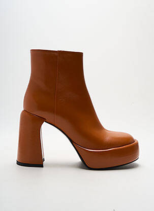 Bottines/Boots orange ELENA IACHI pour femme