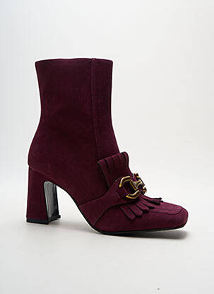 Bottines/Boots violet BRUNO PREMI pour femme