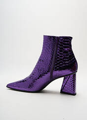 Bottines/Boots violet STRATEGIA pour femme seconde vue