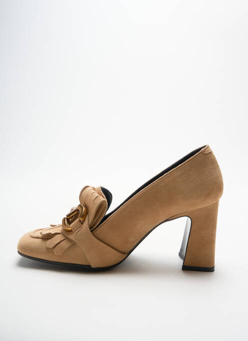 Mocassins beige BRUNO PREMI pour femme