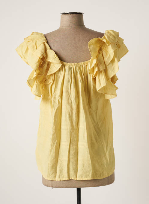 Blouse jaune B.YOUNG pour femme