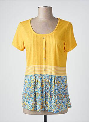 Top jaune LE CABESTAN femme