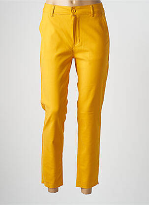Pantalon 7/8 jaune VAVELL JEAN pour femme