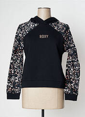 Sweat-shirt à capuche noir ROXY pour femme seconde vue