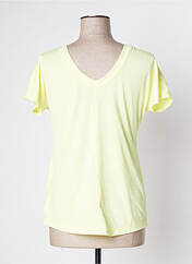 T-shirt jaune PUMA pour femme seconde vue