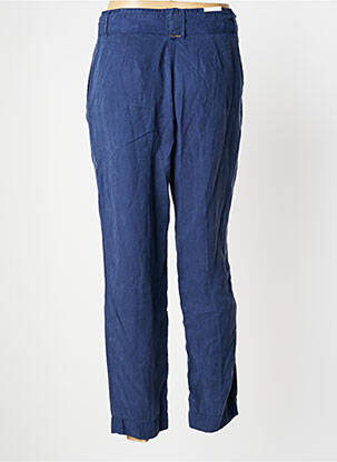 Pantalon 7/8 taille haute taille haute bleu GUESS femme