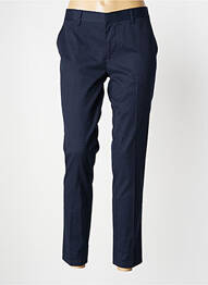 Pantalon 7/8 stretch taille normale bleu TEDDY SMITH femme