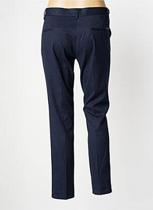 Pantalon 7/8 stretch taille normale bleu TEDDY SMITH femme