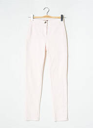 Pantalon chino poches taille haute rose BEST MOUNTAIN femme