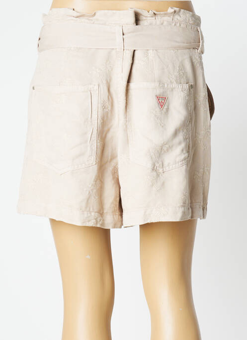 Short beige GUESS pour femme