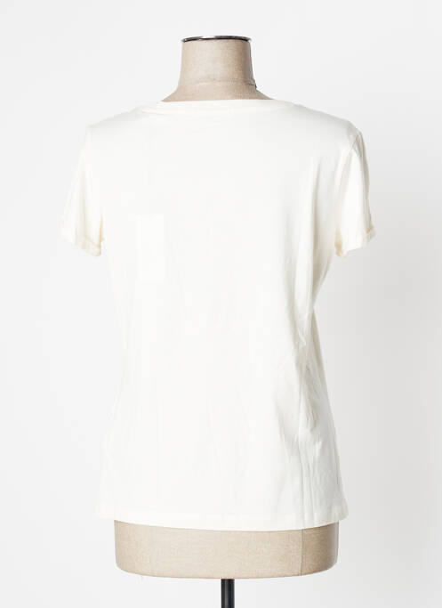 T-shirt beige GUESS pour femme