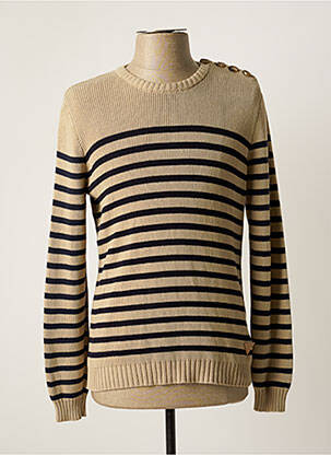 Pull beige GUESS pour homme