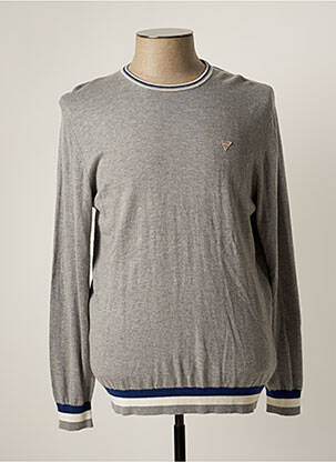 Pull gris GUESS pour homme