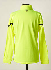 Sweat-shirt jaune PUMA pour homme seconde vue