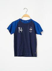 T-shirt bleu FFF pour garçon seconde vue