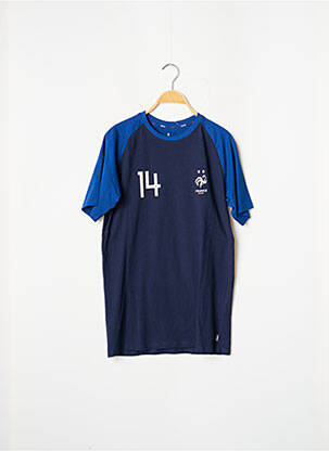 T-shirt bleu FFF pour homme