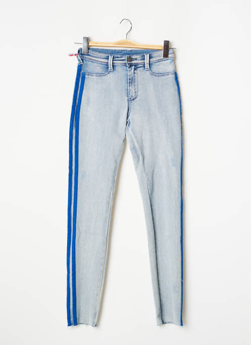 Jeans coupe slim bleu TEDDY SMITH pour fille