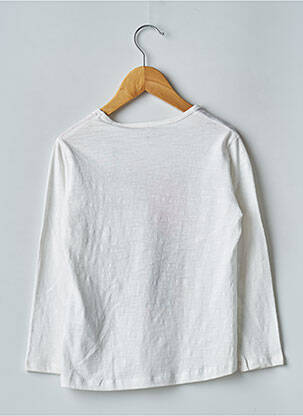 Top manches longues manches longues blanc NAME IT fille
