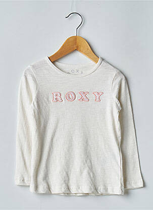 T-shirt beige ROXY GIRL pour fille