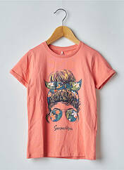 T-shirt orange NAME IT pour fille seconde vue