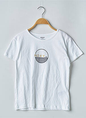 T-shirt blanc ROXY GIRL pour fille
