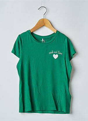 T-shirt vert NAME IT pour fille