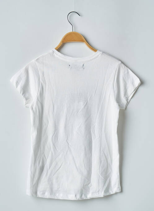 T-shirt blanc DEELUXE pour fille