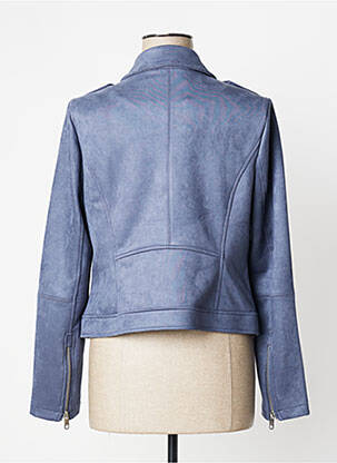 Veste casual tissage suedine bleu STREET ONE femme